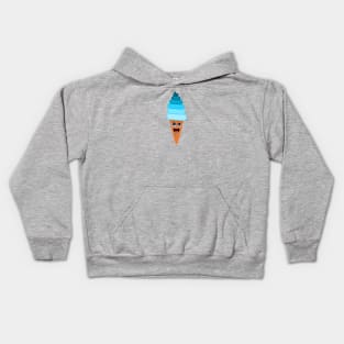 Cute Ice Cream Face Kids Hoodie